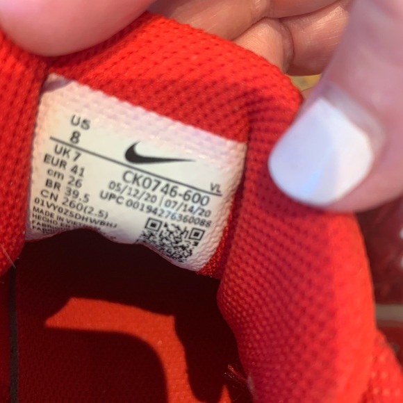 Nike “Universal Red” Alpha Huarache 3 Baseball/Softball Cleats - Picture 5 of 5